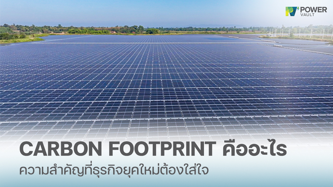 Carbon Footprint คืออะไร ความสำคัญที่ธุรกิจยุคใหม่ต้องใส่ใจ