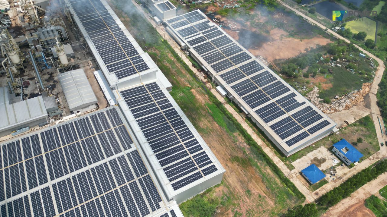 ตัวอย่างโครงการติดตั้งโซลาร์เซลล์ที่เข้าเกณฑ์ Green Loan